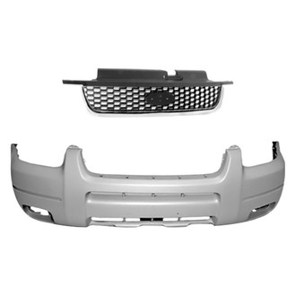 Replace® - 2-Piece (Front Bumper Cover, Grille) (Standard Line)