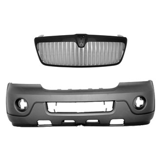 Replace® - 2-Piece (Front Bumper Cover, Grille) (Standard Line)