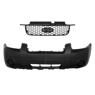 Replace® - 2-Piece (Front Bumper Cover, Grille) (Standard Line)