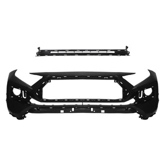 Replace® - 2-Piece (Front Bumper Cover, Grille) (Standard Line)
