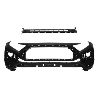 Replace® - 2-Piece (Front Bumper Cover, Grille) (Standard Line)