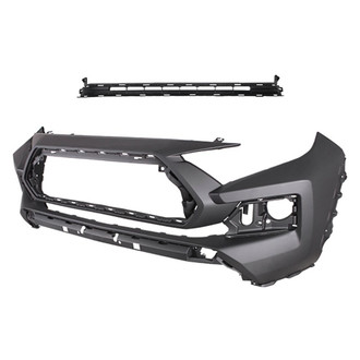 Replace® - 2-Piece (Front Bumper Cover, Grille) (Standard Line)