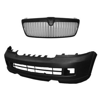 Replace® - 2-Piece (Front Bumper Cover, Grille) (Standard Line)