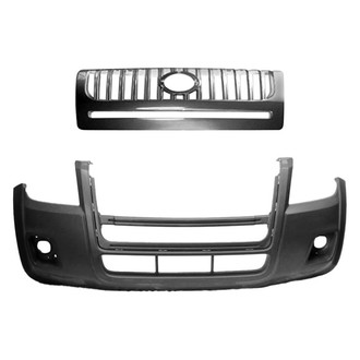 Replace® - 2-Piece (Front Bumper Cover, Grille) (Standard Line)
