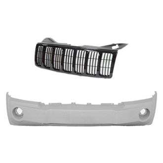 Replace® - 2-Piece (Front Bumper Cover, Grille) (Platinum Plus)