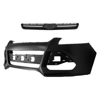 Replace® - 2-Piece (Front Bumper Cover, Grille) (Standard Line)