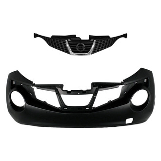 Replace® - 2-Piece (Front Bumper Cover, Grille) (Platinum Plus)