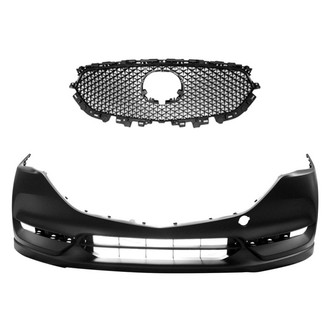 Replace® - 2-Piece (Front Bumper Cover, Grille)