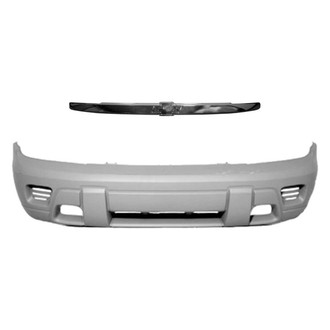 Replace® - 2-Piece (Front Bumper Cover, Grille) (Brand New OE)