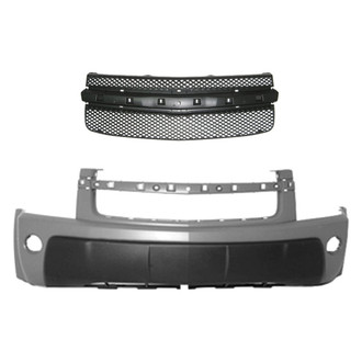 Replace® - 2-Piece (Front Bumper Cover, Grille) (Platinum Plus)