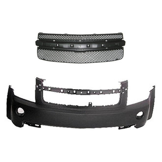 Replace® - 2-Piece (Front Bumper Cover, Grille) (Platinum Plus)