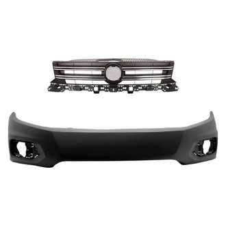 Replace® - 2-Piece (Front Bumper Cover, Grille) (Standard Line)