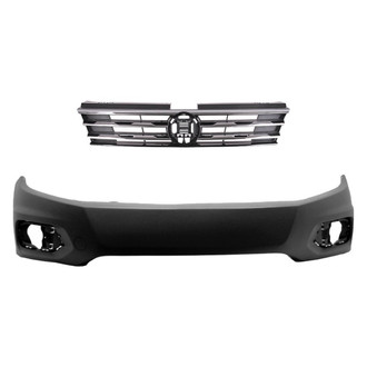 Replace® - 2-Piece (Front Bumper Cover, Grille) (Standard Line)