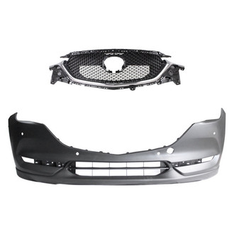 Replace® - 2-Piece (Front Bumper Cover, Grille) (CAPA Certified)