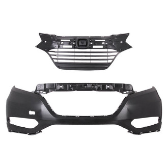 Replace® - 2-Piece (Front Bumper Cover, Grille) (Platinum Plus)