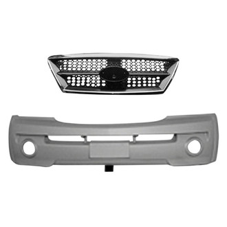 Replace® - 2-Piece (Front Bumper Cover, Grille) (Standard Line)