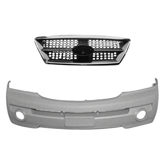 Replace® - 2-Piece (Front Bumper Cover, Grille) (Standard Line)