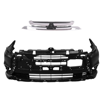 Replace® - 2-Piece (Front Bumper Cover, Grille)