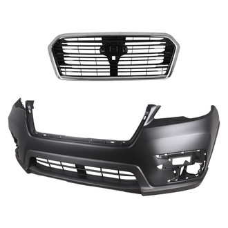 Replace® - 2-Piece (Front Bumper Cover, Grille) (CAPA Certified)