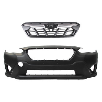 Replace® - 2-Piece (Front Bumper Cover, Grille) (CAPA Certified)