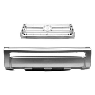 Replace® - 2-Piece (Front Bumper Cover, Grille) (CAPA Certified)