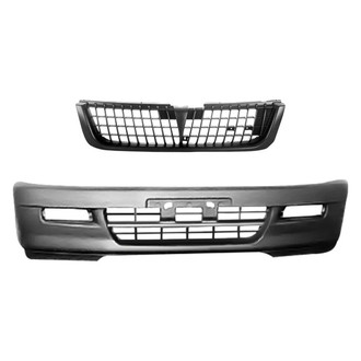Replace® - 2-Piece (Front Bumper Cover, Grille) (Standard Line)