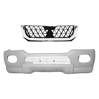 Replace® - 2-Piece (Front Bumper Cover, Grille) (Standard Line)
