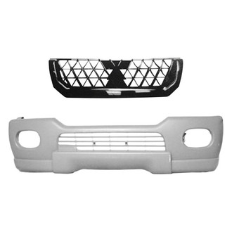 Replace® - 2-Piece (Front Bumper Cover, Grille) (Standard Line)