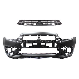 Replace® - 2-Piece (Front Bumper Cover, Grille) (Standard Line)