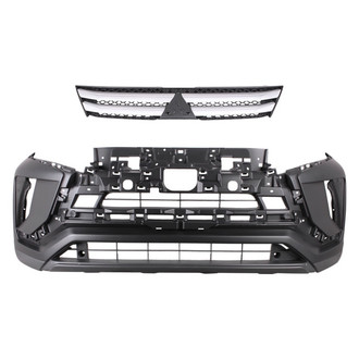 Replace® - 2-Piece (Front Bumper Cover, Grille) (Standard Line)