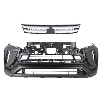 Replace® - 2-Piece (Front Bumper Cover, Grille) (Standard Line)