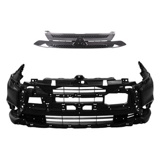 Replace® - 2-Piece (Front Bumper Cover, Grille) (Standard Line)