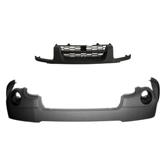 Replace® - 2-Piece (Front Bumper Cover, Grille) (Standard Line)