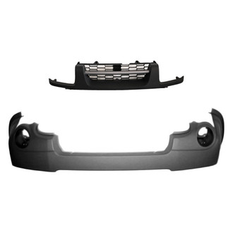 Replace® - 2-Piece (Front Bumper Cover, Grille) (Standard Line)