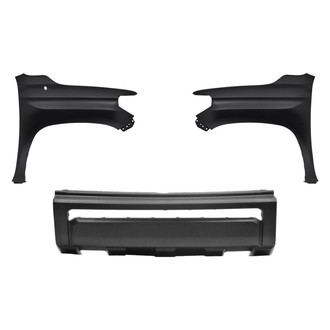 Replace® - 3-Piece (Front Bumper Cover, Driver and Passenger Side Fender) (Standard Line)