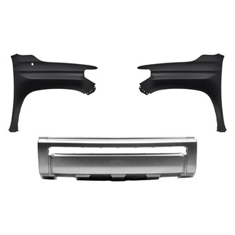Replace® - 3-Piece (Front Bumper Cover, Driver and Passenger Side Fender) (Standard Line)
