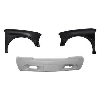 Replace® BNDL-242628 - 3-Piece (Front Bumper Cover, Driver and Passenger Side Fender) (Standard Line)