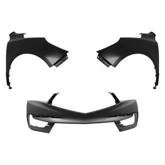 Replace® - 3-Piece (Front Bumper Cover, Driver and Passenger Side Fender)