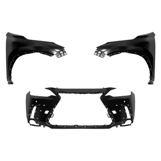 Replace® - 3-Piece (Front Bumper Cover, Driver and Passenger Side Fender) (Standard Line)