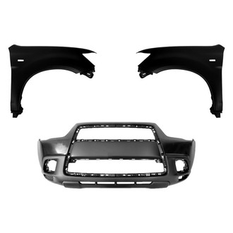 Replace® - 3-Piece (Front Bumper Cover, Driver and Passenger Side Fender) (Standard Line)