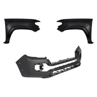 Replace® - 3-Piece (Front Bumper Cover, Driver and Passenger Side Fender) (Standard Line)