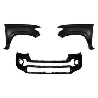 Replace® - 3-Piece (Front Bumper Cover, Driver and Passenger Side Fender) (Standard Line)