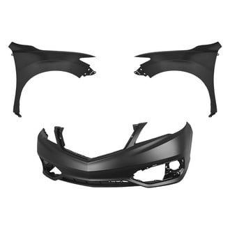 Replace® - 3-Piece (Front Bumper Cover, Driver and Passenger Side Fender) (Standard Line)