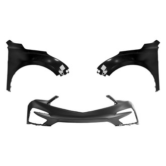 Replace® - 3-Piece (Front Bumper Cover, Driver and Passenger Side Fender)