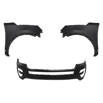 Replace® - 3-Piece (Front Bumper Cover, Driver and Passenger Side Fender) (Standard Line)