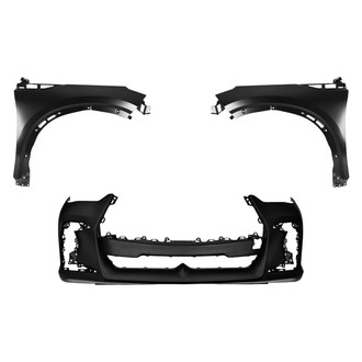 Replace® - 3-Piece (Front Bumper Cover, Driver and Passenger Side Fender)