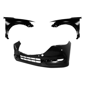 Replace® - 3-Piece (Front Bumper Cover, Driver and Passenger Side Fender) (Standard Line)