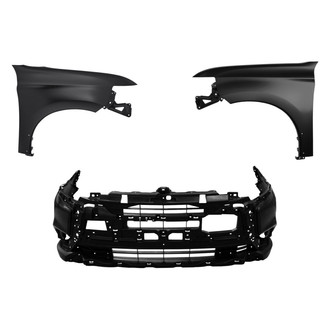 Replace® - 3-Piece (Front Bumper Cover, Driver and Passenger Side Fender) (Standard Line)