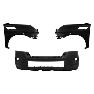 Replace® - 3-Piece (Front Bumper Cover, Driver and Passenger Side Fender) (Standard Line)