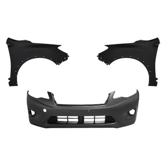 Replace® - 3-Piece (Front Bumper Cover, Driver and Passenger Side Fender)